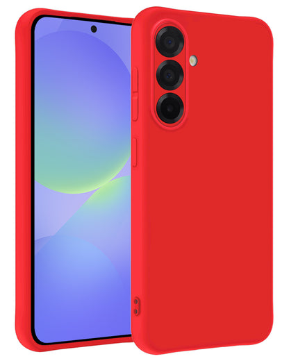 Samsung A36 Hoesje Siliconen Backcover Lichtgewicht - Rood