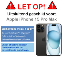 iPhone 15 Pro Max Hoesje Siliconen Backcover Lichtgewicht - Donkergroen
