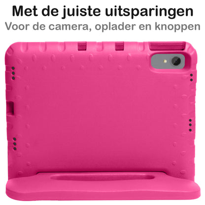 Lenovo Tab P11 Kinderhoes Shockabsorberend Foam - Roze