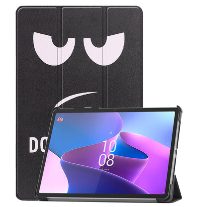 Lenovo Tab P11 Pro Trifold Bookcase Hoes met Penhouder Lenovo Pen - Don't Touch Me