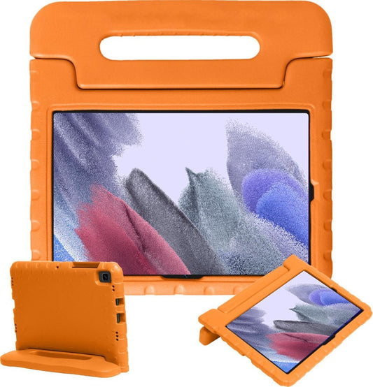 Samsung Galaxy Tab A7 Lite Hoesje Kids Cover Bumper - Oranje