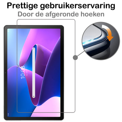 Lenovo Tab M10 Plus 3rd Gen Screenprotector Gehard Glas - Anti-kras
