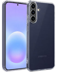 Samsung A57 Hoesje Siliconen Backcover Lichtgewicht - Transparant