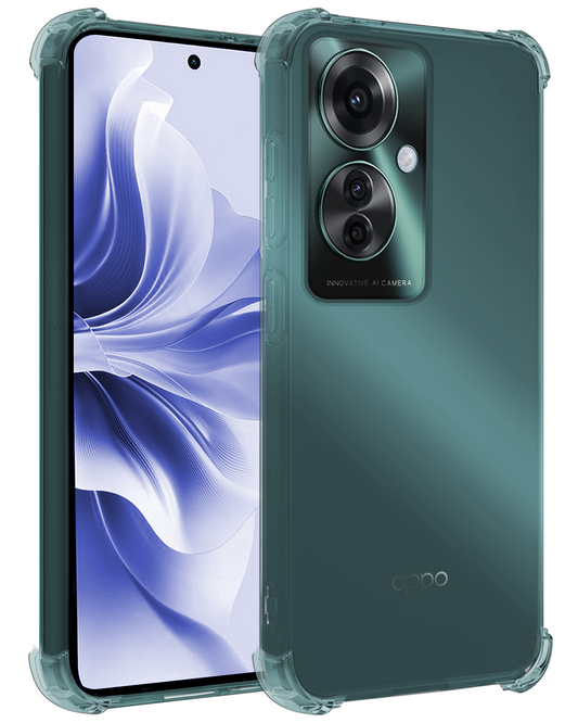 OPPO Reno 11F Hoesje Shock Proof Siliconen - Transparant