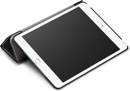 iPad Mini 4 Trifold Bookcase Hoes - Zwart