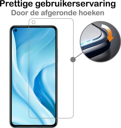 Xiaomi Mi 11 Lite Screenprotector Gehard Glas - Anti-kras