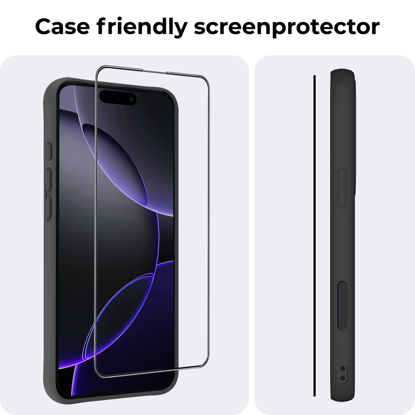 iPhone 16 Pro Screenprotector Felxibel Hybrid