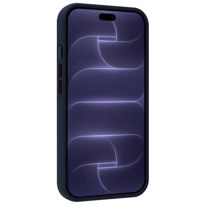 iPhone 18 Pro Hoesje Geschikt voor Magsafe Backcover Shockproof - Donkerblauw