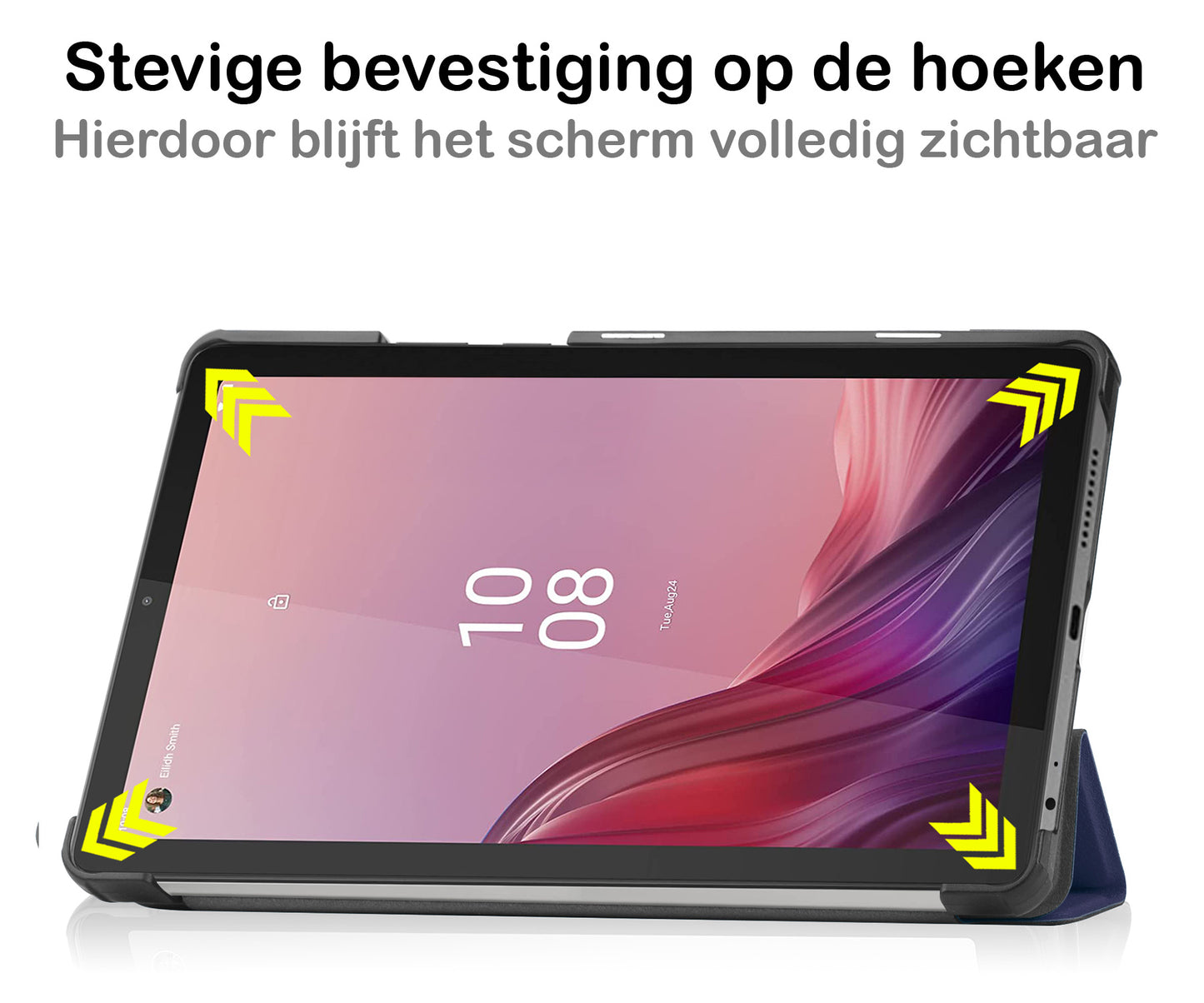 Lenovo Tab M9 Hoesje Book Case - Donkerblauw