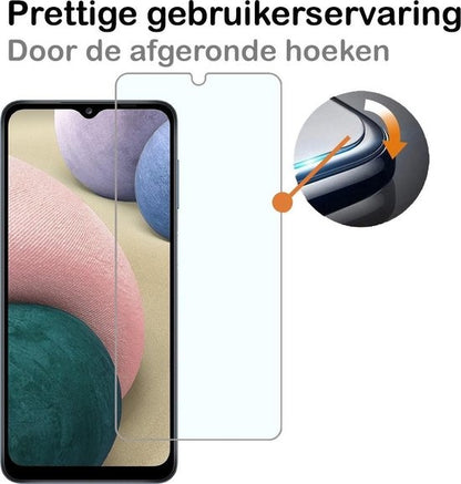 Samsung A12 Screenprotector Gehard Glas - Anti-kras