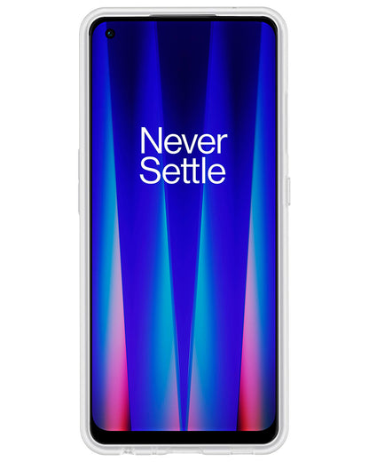 OnePlus Nord CE 2 Hoesje Siliconen Backcover Lichtgewicht - Transparant