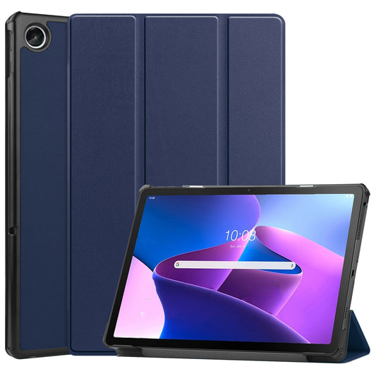 Lenovo Tab M10 Plus 3rd Gen Hoesje Book Case - Donkerblauw