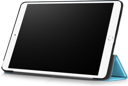 iPad Air 3 / Pro 10.5 (2017) Trifold Bookcase Hoes - Lichtblauw