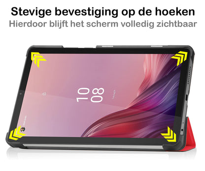 Lenovo Tab M9 Hoesje Book Case - Rood