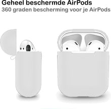 AirPods 2 Hoesje Siliconen Krasbestendig - Transparant