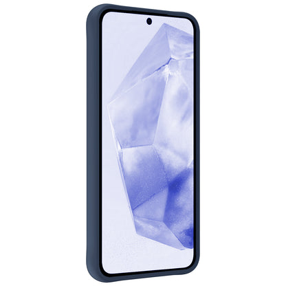 Samsung A35 Hoesje Siliconen - Donkerblauw