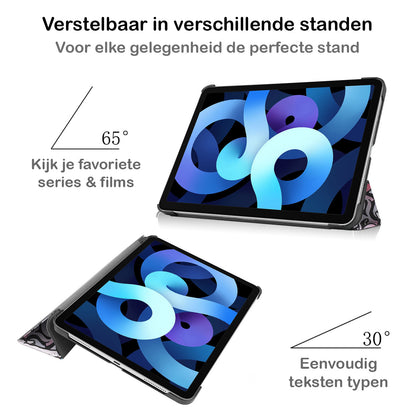 iPad Air 2022 Trifold Bookcase Hoes - Graffity