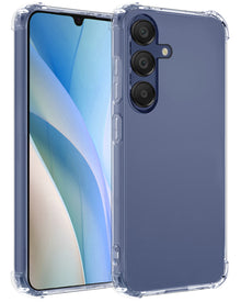 Samsung A15 Hoesje Shockproof Backcover Siliconen - Transparant