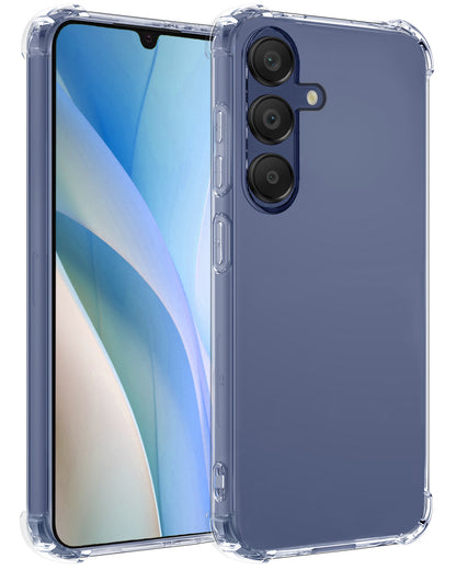 Samsung A15 Hoesje Shockproof Backcover Siliconen - Transparant