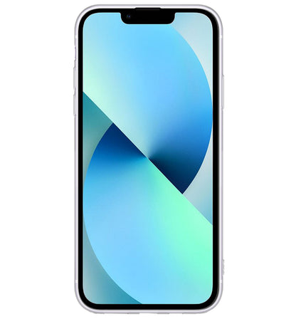 iPhone 13 Mini Hoesje Siliconen Backcover Lichtgewicht - Transparant