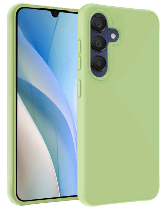 Samsung A15 Hoesje Siliconen - Groen