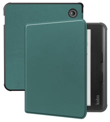 Kobo Libra Colour Bookcase Hoes Shockabsorberend - Donkergroen