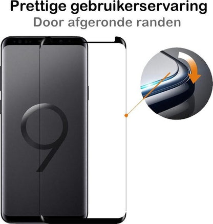 Samsung S9 Screenprotector Gehard Glas - Full Screen
