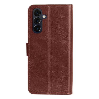 Samsung A27 Hoesje Bookcase Cover met Kaarthouder - Bruin