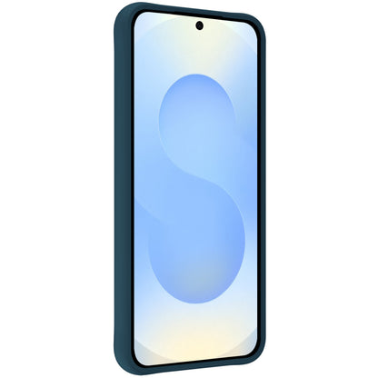 Samsung S25 FE Hoesje Siliconen Backcover Lichtgewicht - Donkerblauw