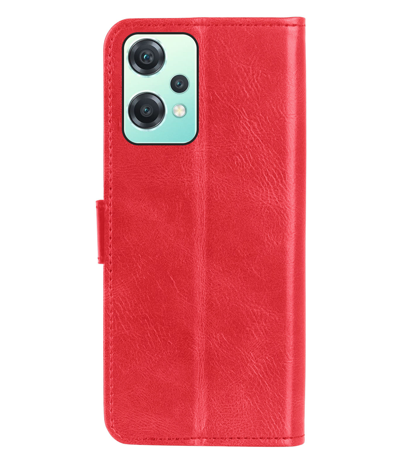 OnePlus Nord CE 2 Lite Hoesje Book Case Kunstleer - Rood