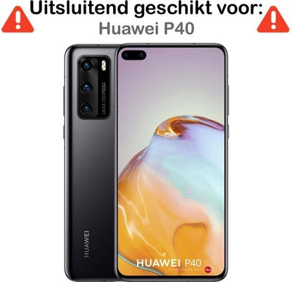 Huawei P40 Screenprotector Gehard Glas - Full Screen