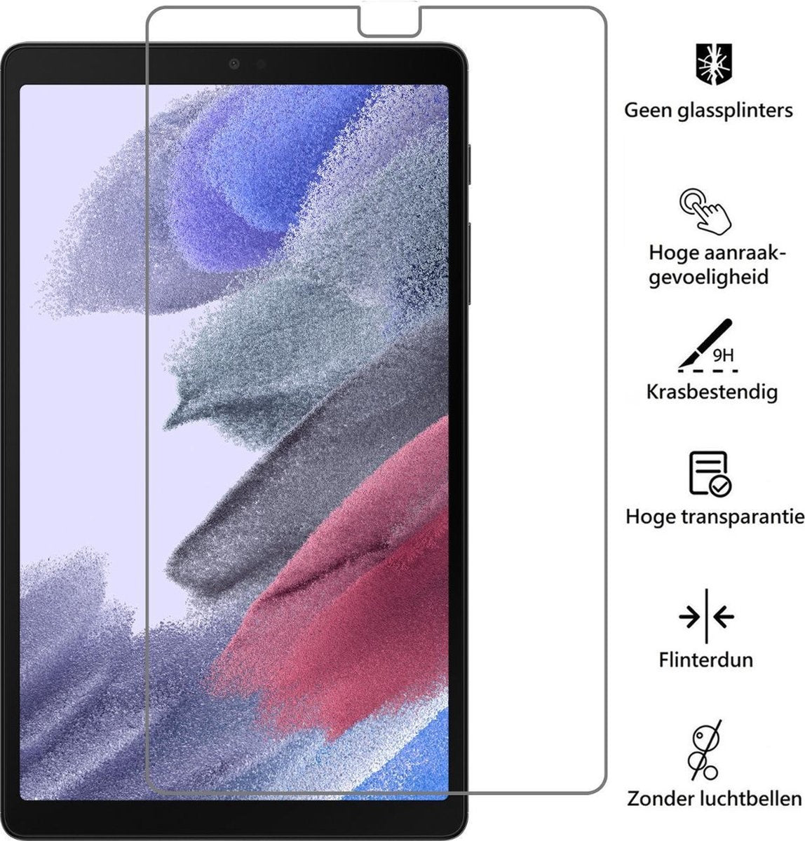 Samsung Galaxy Tab A7 Lite Screenprotector Tempered Glass