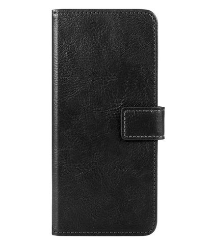 Samsung S22 Hoesje Bookcase Cover met Kaarthouder - Zwart