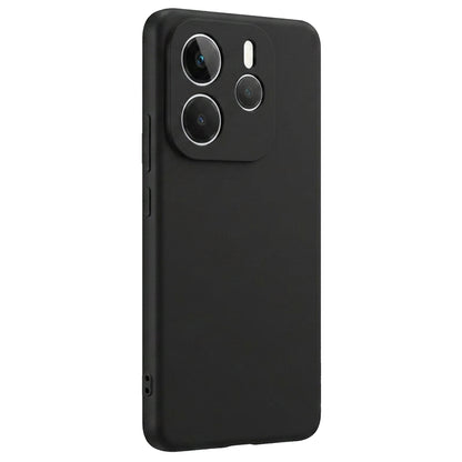 Xiaomi Redmi Note 14 5G Hoesje Siliconen Backcover Lichtgewicht - Zwart