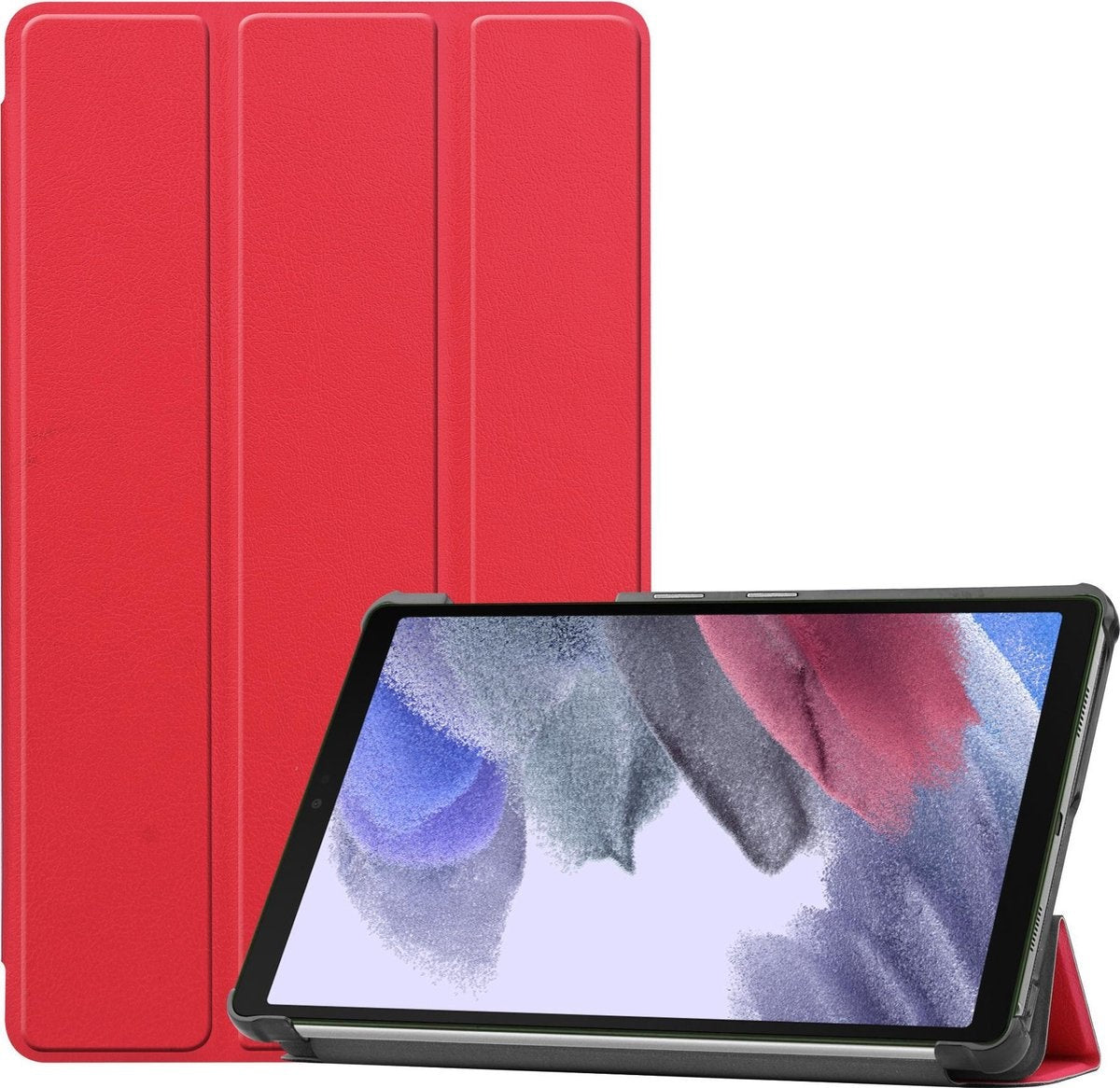 Samsung Galaxy Tab A7 Lite Hoesje Book Case - Rood