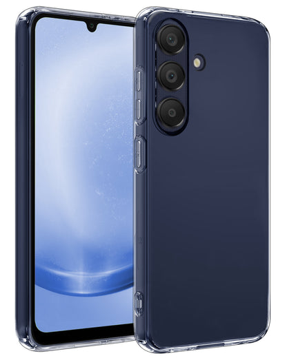 Samsung A25 Hoesje Siliconen Backcover Lichtgewicht - Transparant