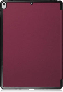 iPad Pro 10.5 (2017) Trifold Bookcase Hoes - Donkerrood