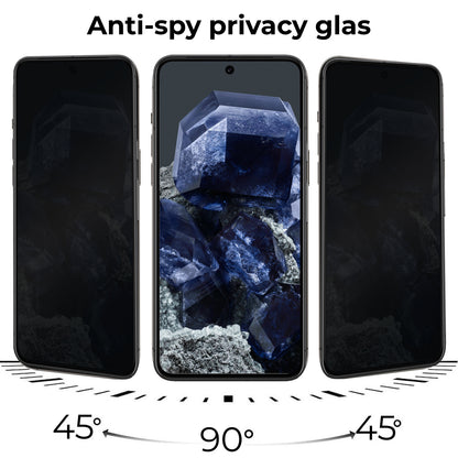 Google Pixel 8 Screenprotector Gehard Glas - Privacy