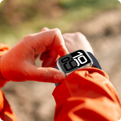 Apple Watch 10 46mm Hoesje Siliconen Backcover Lichtgewicht - Transparant