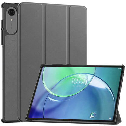 Lenovo Idea Tab Pro Gen 2 Trifold Bookcase Hoes - Grijs
