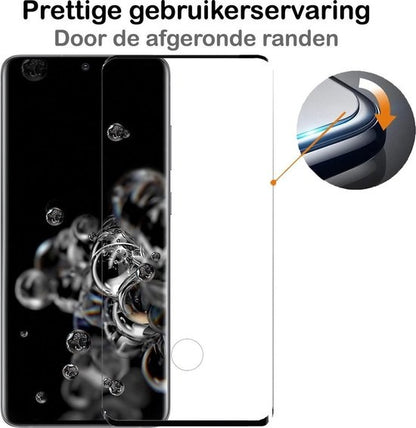 Samsung S20 Ultra Screenprotector Gehard Glas - Anti-kras