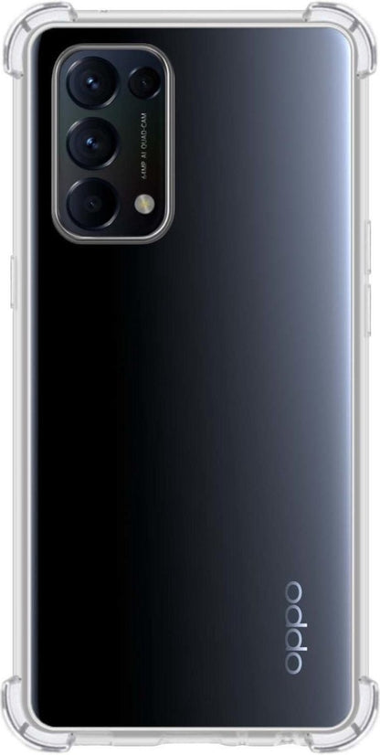 OPPO Find X3 Lite Hoesje Shockproof Backcover Siliconen - Transparant