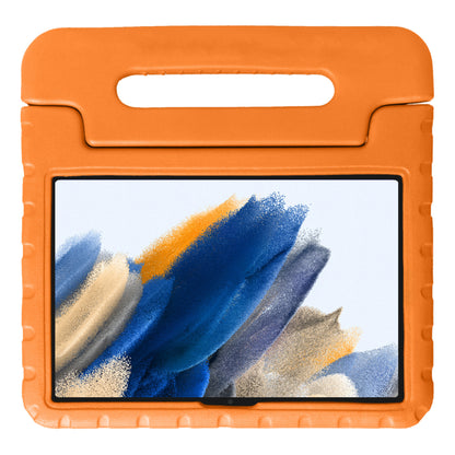 Samsung Galaxy Tab A8 Hoesje Kids Cover Bumper - Oranje