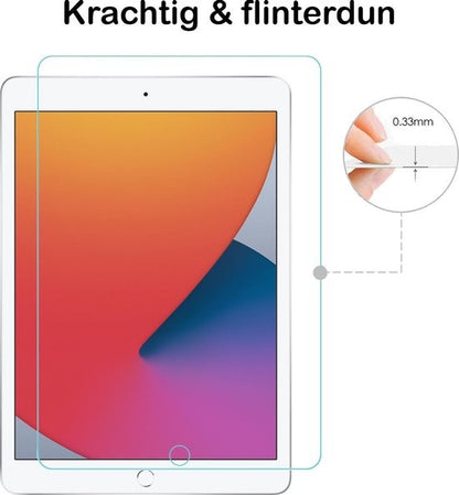 Screenprotector Geschikt voor iPad 10.2 2019/2020 Screenprotector Glas