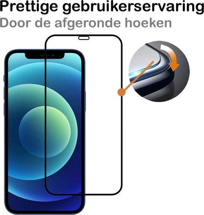 iPhone 12 Pro Screenprotector Gehard Glas - Full Screen