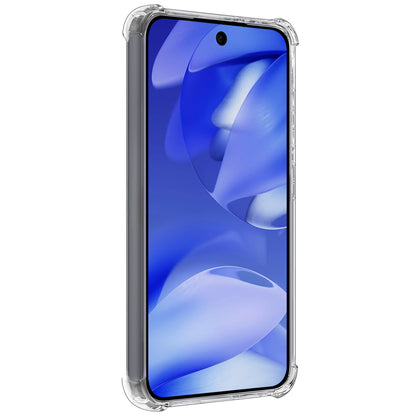 Google Pixel 9a Hoesje Shockproof Backcover Siliconen - Transparant