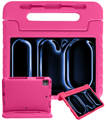 iPad Pro 2024 (11 inch) Kinderhoes Shockabsorberend Foam - Roze