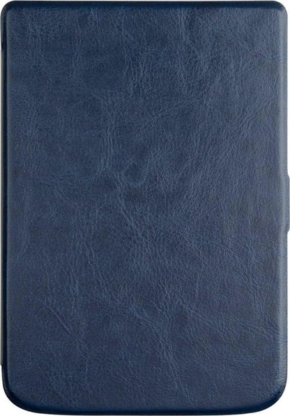 Pocketbook Touch HD 3 Bookcase Hoes Shockabsorberend - Donkerblauw