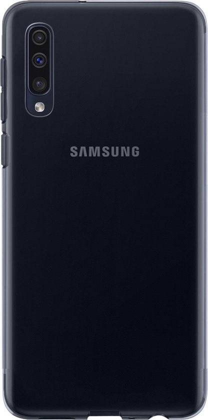 Samsung A30s/A50s Hoesje Siliconen Backcover Lichtgewicht - Transparant