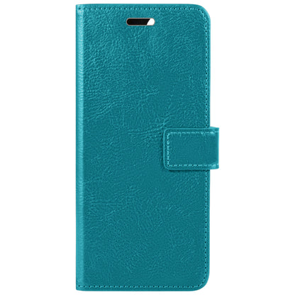 OnePlus 10 Pro Hoesje Book Case Kunstleer - Turquoise